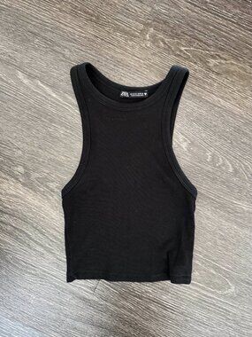 Zara Ribbed Tank Top